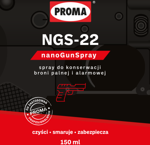 Olej do konserwacji broni nanoGunSpray - spray 150ml