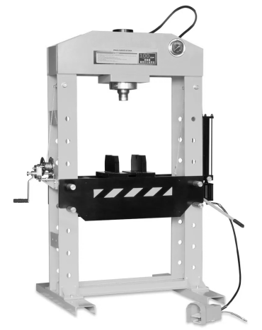 Prasa pneumatyczno-hydrauliczna 100 ton