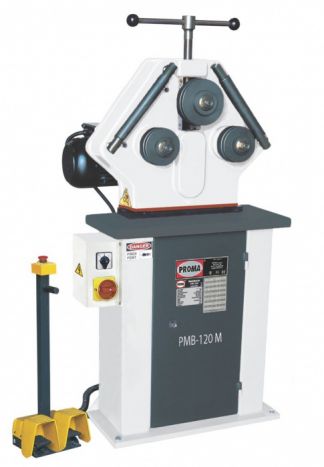 Mechaniczna giętarka rolkowa do rur i profili